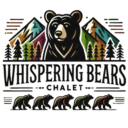 Whispering bears chalet logo